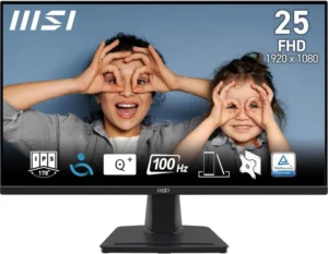 monitor MSI PRO MP252 computer 62.2 cm (24.5") 1920 x 1080 pixels Full HD LED Black