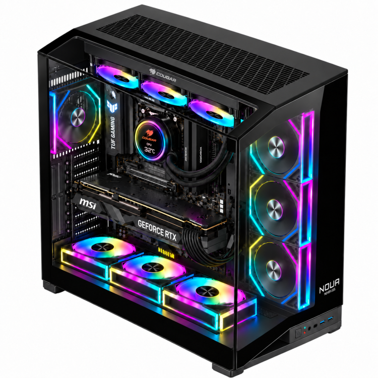 Ram 32GB DDR5 6000 MHz NEMESIS X7 EVO Pc Gaming Ryzen 7 9850X3D, RTX 5070 12GB,Ram 32GB DDR5 6000 MHz,Ssd Nvme 1Tb,Dissipatore a Liquido 360mm, Windows 11 Pro – immagine 3