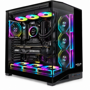 NEMESIS X7 – Pc Gaming Ryzen 7 9850X3D, RTX 5070Ti 16GB,Ram 32GB DDR5 6000 MHz,Ssd Nvme 1Tb,Dissipatore a Liquido 360mm, Windows 11 Pro