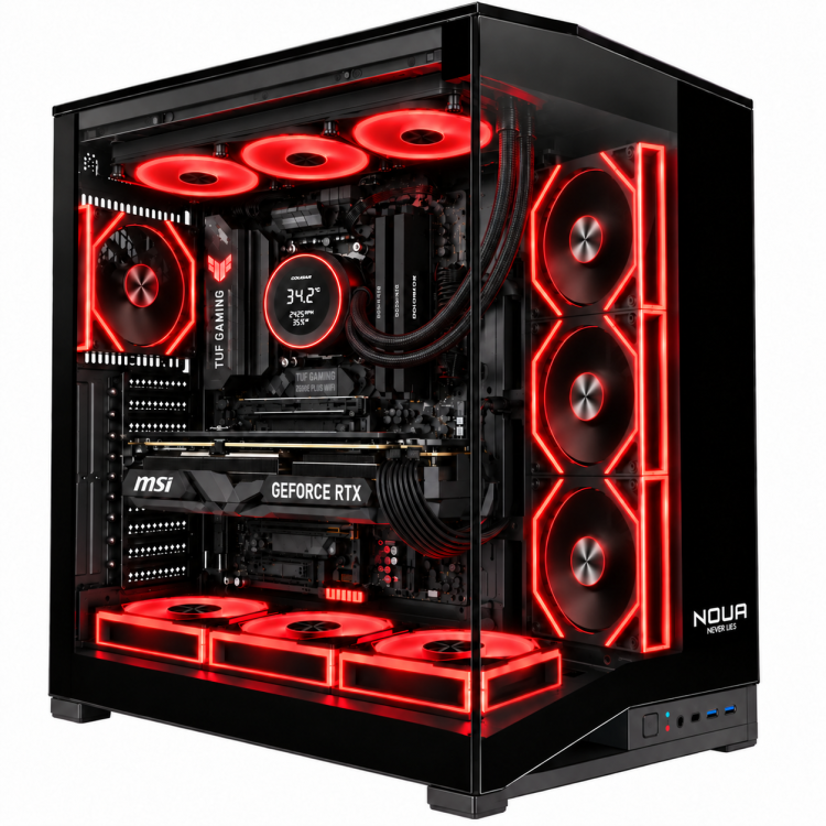 NEMESIS X7 EVO Pc Gaming Ryzen 7 9850X3D NEMESIS X7 EVO Pc Gaming Ryzen 7 9850X3D, RTX 5070 12GB,Ram 32GB DDR5 6000 MHz,Ssd Nvme 1Tb,Dissipatore a Liquido 360mm, Windows 11 Pro
