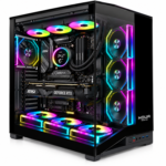 NEMESIS X8 - Pc Gaming Ryzen 7 9850X3D, RTX 5080 16GB,Ram 32GB DDR5 6000 MHz,Ssd Nvme 1Tb,Dissipatore a Liquido 360mm, Windows 11 Pro