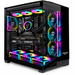 NEMESIS X8 - Pc Gaming Ryzen 7 9850X3D, RTX 5080 16GB,Ram 32GB DDR5 6000 MHz,Ssd Nvme 1Tb,Dissipatore a Liquido 360mm, Windows 11 Pro