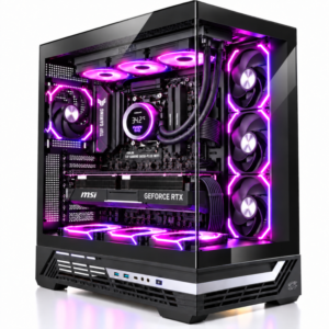 ARES X7 EVO – Pc Gaming Ryzen 7 7800X3D, RTX 5070 12GB,Ram 32GB DDR5 6000 MHz,Ssd Nvme 1Tb,Dissipatore a Liquido 360mm, Windows 11 Pro