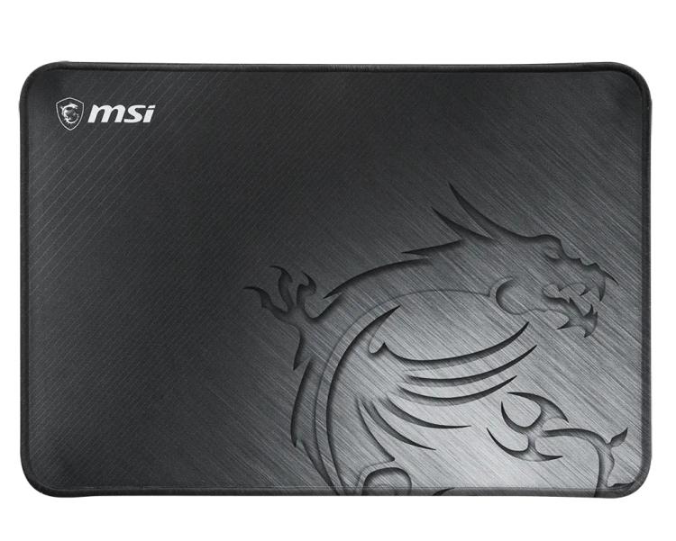 superficie tessile a basso attrito MSI AGILITY GD21 - Tappetino per mouse da gaming, superficie tessile a basso attrito, bordi cuciti morbidi, base antiscivolo – immagine 2