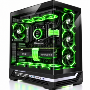 ARES X8 - Pc Gaming Ryzen 7 7800X3D, RTX 5080 16G,Ram 32GB DDR5 6000 MHz,Ssd Nvme 1Tb,Dissipatore a Liquido 360mm, Windows 11 Pro