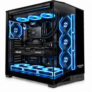 NEMESIS RX9 PRO – Pc Gaming Ryzen 7 9850X3D, RX 9070 16GB,Ram 32GB DDR5 6000 MHz,Ssd Nvme 1Tb,Dissipatore a Liquido 360mm, Windows 11 Pro