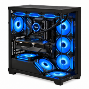 LEGION RX9 – Pc Gaming Ryzen 5 9600X, RX 9070 16Gb,Ram 32GB DDR5 6000 MHz,Ssd Nvme 1Tb,Dissipatore a Liquido 360mm, Windows 11 Pro