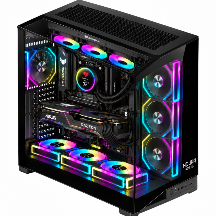 Ssd Nvme 1Tb NEMESIS RX9 - Pc Gaming Ryzen 7 9850X3D, RX 9070 16GB,Ram 32GB DDR5 6000 MHz,Ssd Nvme 1Tb,Dissipatore a Liquido 360mm, Windows 11 Pro – immagine 4