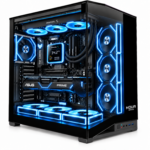 NEMESIS RX9 PRO – Pc Gaming Ryzen 7 9850X3D, RX 9070 16GB,Ram 32GB DDR5 6000 MHz,Ssd Nvme 1Tb,Dissipatore a Liquido 360mm, Windows 11 Pro