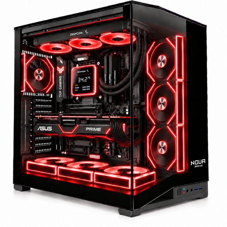 Ram 32GB DDR5 6000 MHz NEMESIS RX9 PRO – Pc Gaming Ryzen 7 9850X3D, RX 9070 16GB,Ram 32GB DDR5 6000 MHz,Ssd Nvme 1Tb,Dissipatore a Liquido 360mm, Windows 11 Pro – immagine 3