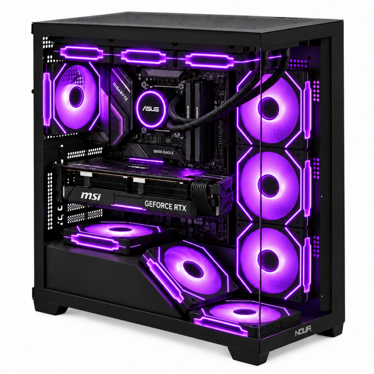 VORTEX X7 – Pc Gaming Ryzen 7 9700X VORTEX X7 – Pc Gaming Ryzen 7 9700X, RTX 5070 Ti 16Gb,Ram 32GB DDR5 6000 MHz,Ssd Nvme 1Tb,Dissipatore a Liquido 360mm, Windows 11 Pro