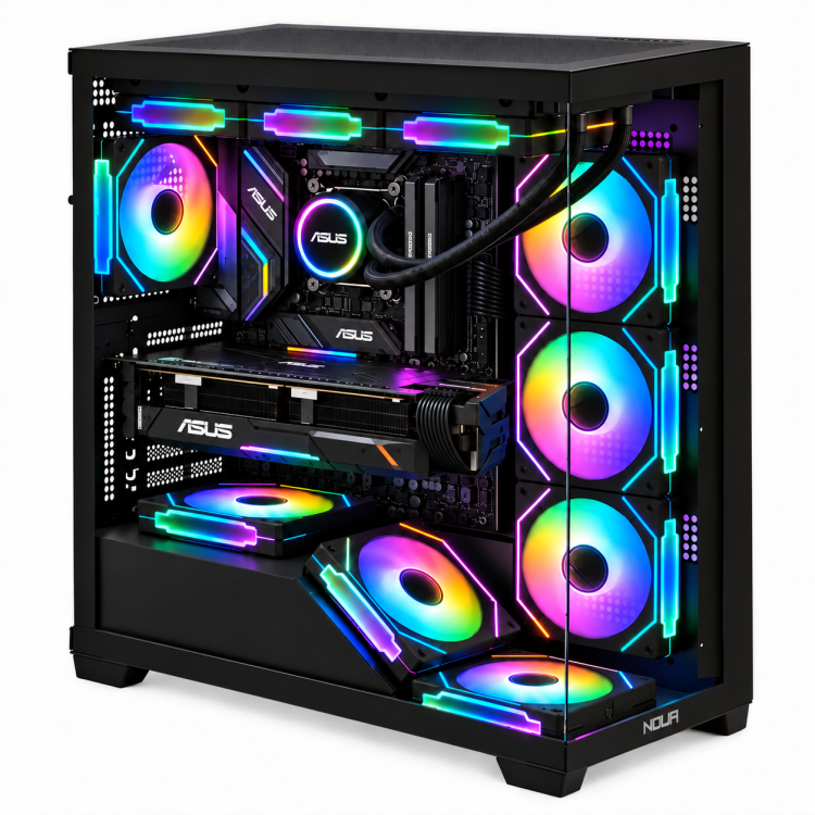 VORTEX RX9 – Pc Gaming Ryzen 7 9700X VORTEX RX9 – Pc Gaming Ryzen 7 9700X, RX 9070 16Gb,Ram 32GB DDR5 6000 MHz,Ssd Nvme 1Tb,Dissipatore a Liquido 360mm, Windows 11 Pro