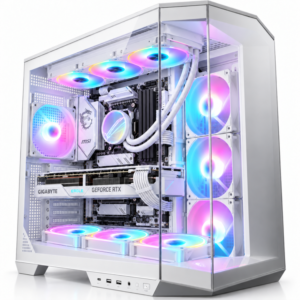 HYPERION X7 EVO – Pc Gaming Ryzen 7 9850X3D, RTX 5070 12G,Ram 32GB DDR5 6000 MHz,Ssd Nvme 1Tb,Dissipatore a Liquido 360mm, Windows 11 Pro