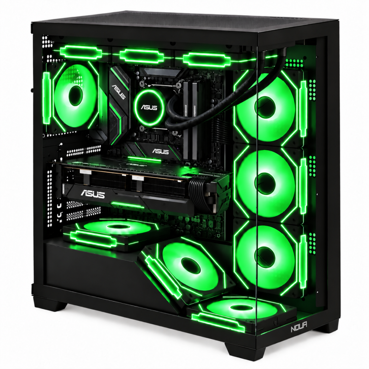 Windows 11 Pro VORTEX RX9 – Pc Gaming Ryzen 7 9700X, RX 9070 16Gb,Ram 32GB DDR5 6000 MHz,Ssd Nvme 1Tb,Dissipatore a Liquido 360mm, Windows 11 Pro – immagine 6