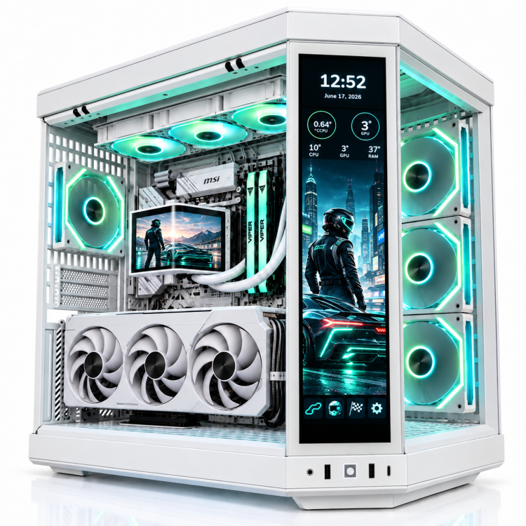 VALKYRIE X7 EVO – Pc Gaming Ryzen 7 9850X3D VALKYRIE X7 EVO – Pc Gaming Ryzen 7 9850X3D, RTX 5070 12Gb,Ram 32GB DDR5 6000 MHz,Ssd Nvme 1Tb,Dissipatore a Liquido 360mm, Windows 11 Pro