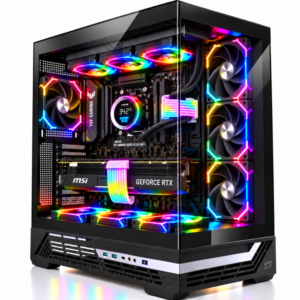 ARES X7 - Pc Gaming Ryzen 7 7800X3D, RTX 5070 Ti 16G,Ram 32GB DDR5 6000 MHz,Ssd Nvme 1Tb,Dissipatore a Liquido 360mm, Windows 11 Pro